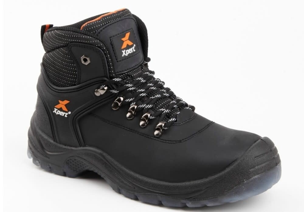 Xpert Warrior SBP Safety Boot, Colour: Black, Size: UK 12