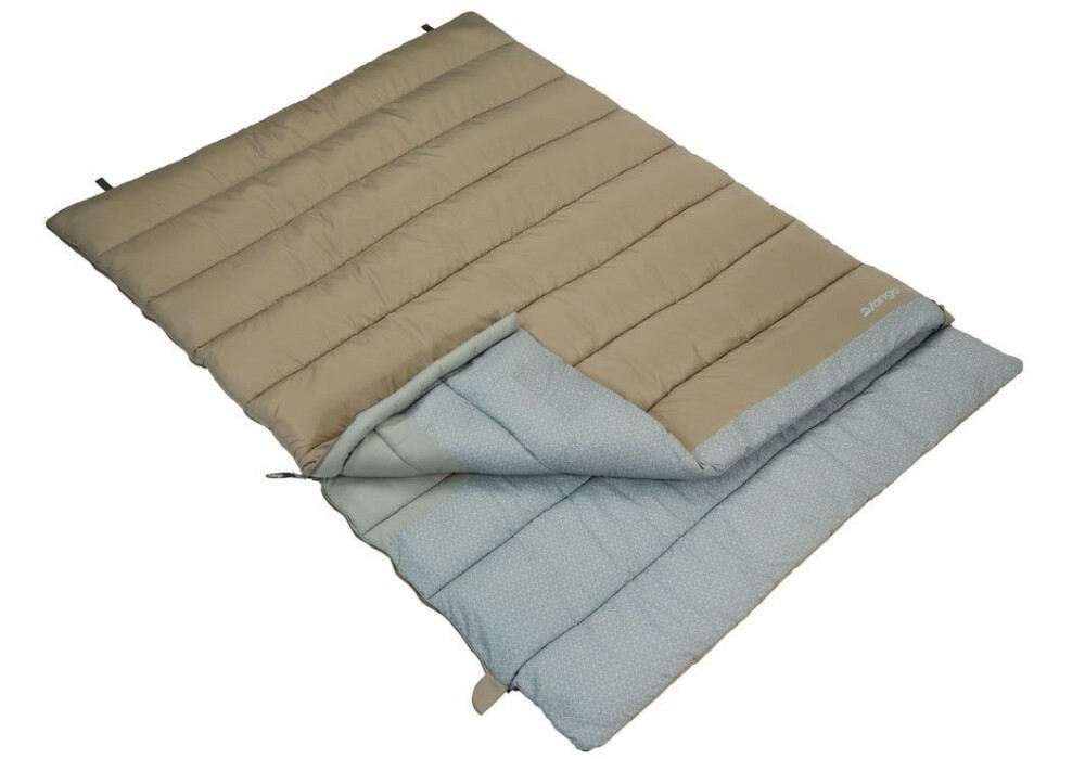 Vango Harmony Deluxe Double Sleeping Bag, Color: Nutmeg