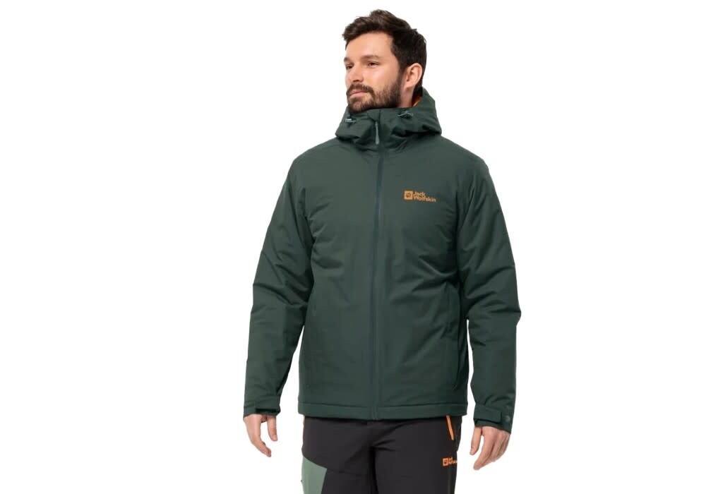 Jack Wolfskin Wisper Insulated Jacket, Colour: Black Olive, Size: L