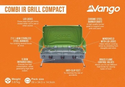 Vango Combi IR Grill Compact