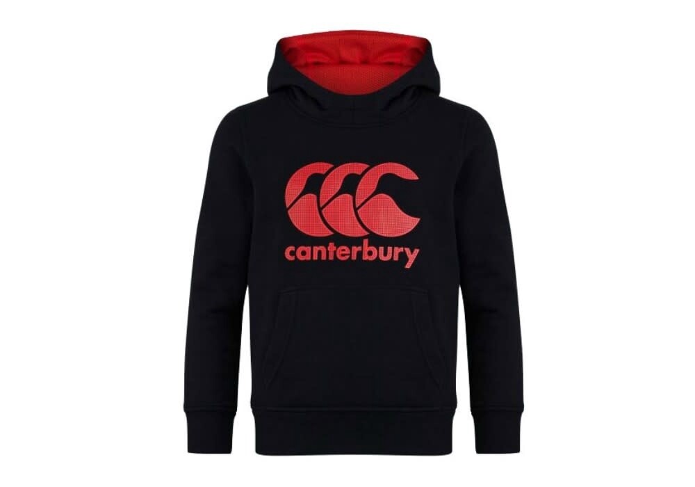 Canterbury QA004303 Junior Large Logo Hoody, Size: Age 6