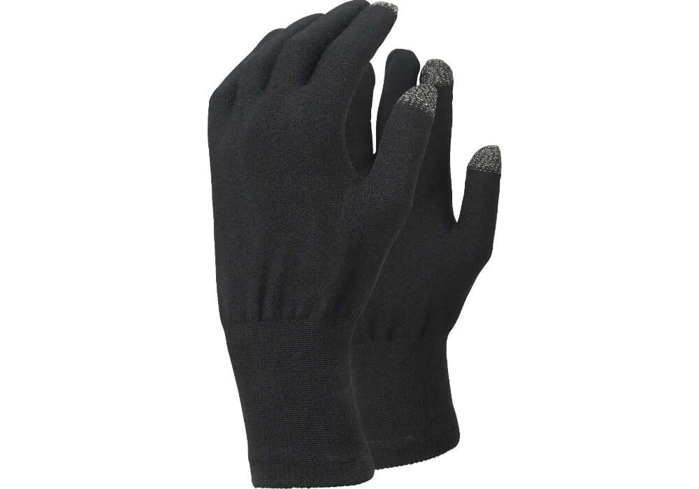Trekmates Merino Touch Glove, Color: Black, Size: L