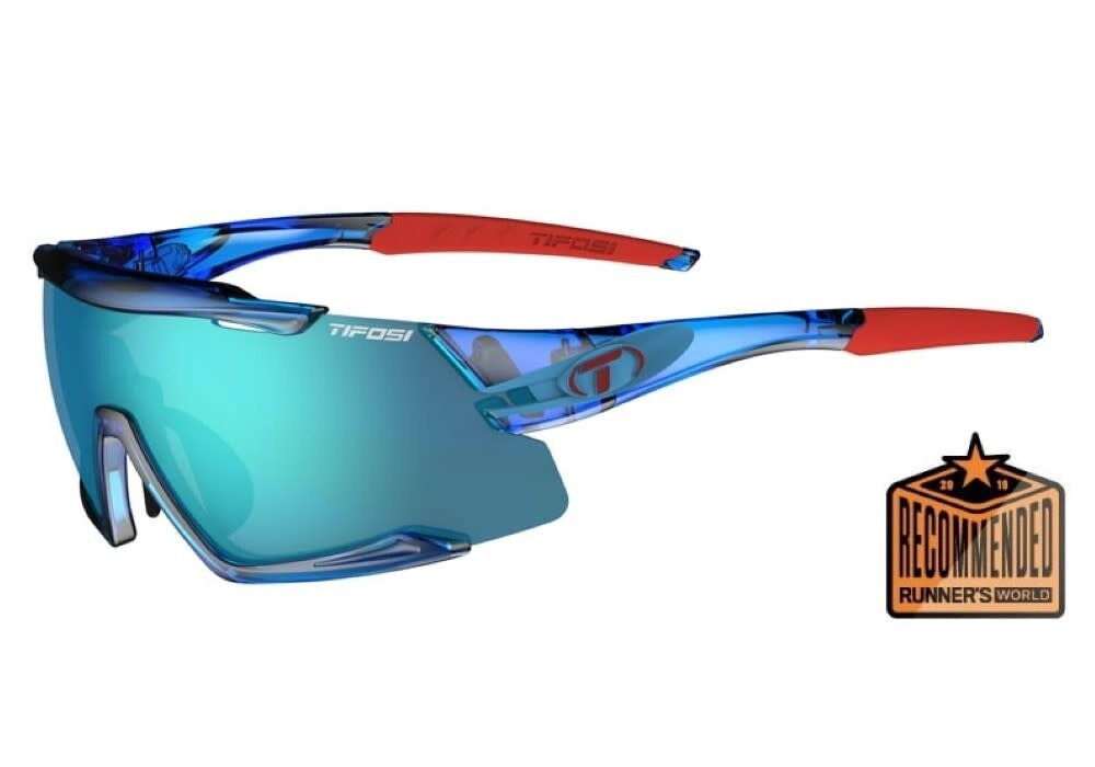 Tifosi Aethon Interchangeable Glasses, Colour: Crystal Blue