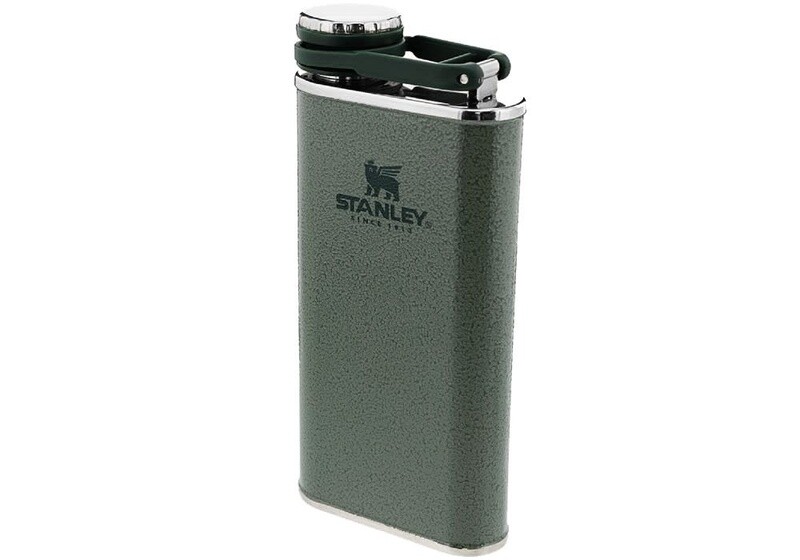 Stanley Classic Easy-Fill Wide Mouth Flask 8 Oz/0.23L, Color: Hammertone Green