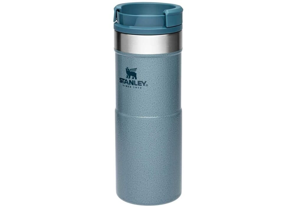 Stanley Classic Neverleak Travel Mug 12 Oz/0.35L, Color: Hammertone Ice