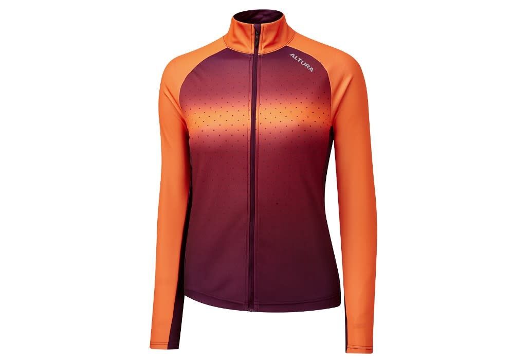 Altura Women&#39;s Airstream Long Sleeve Jersey, Size: 10, Color: Orange/Maroon