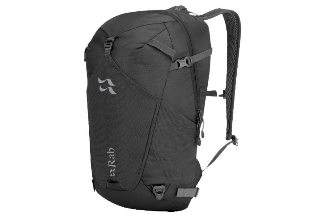 Rab Tensor 20L Lightweight Daypack, Colour: Black, Size: 20L