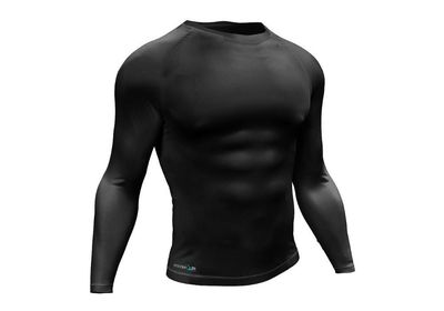 Precision Junior Essential Baselayer Long Sleeve, Colour: Black, Size: S