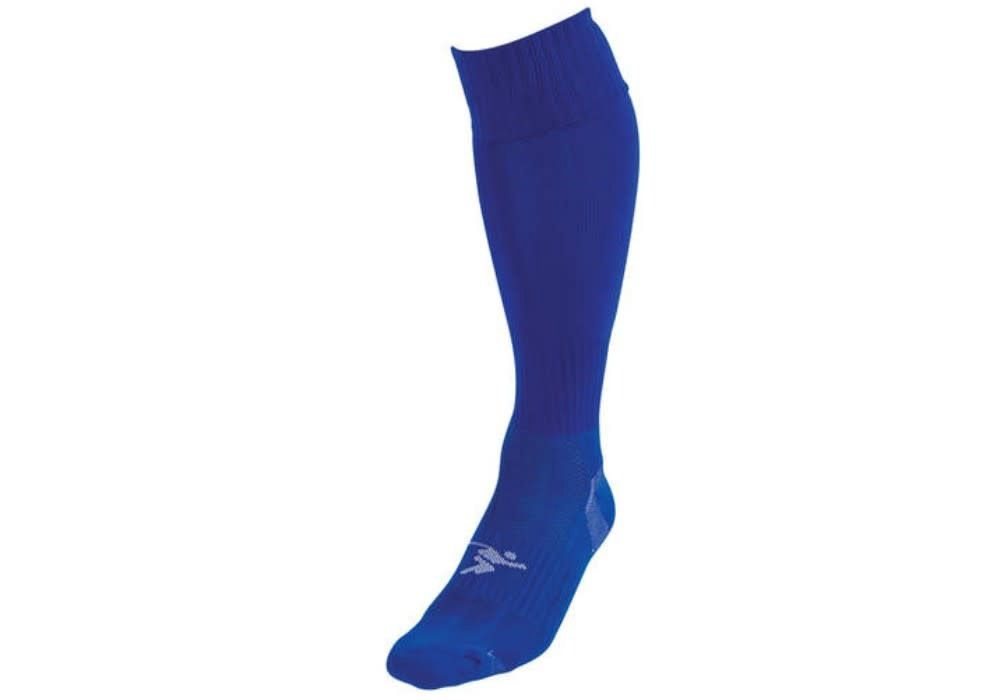 Precision Plain Pro Football Sock, Colour: Blue, Size: UK 3-6