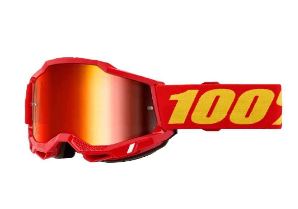 100% Accuri 2 Goggle Mirror Lens, Colour: Red