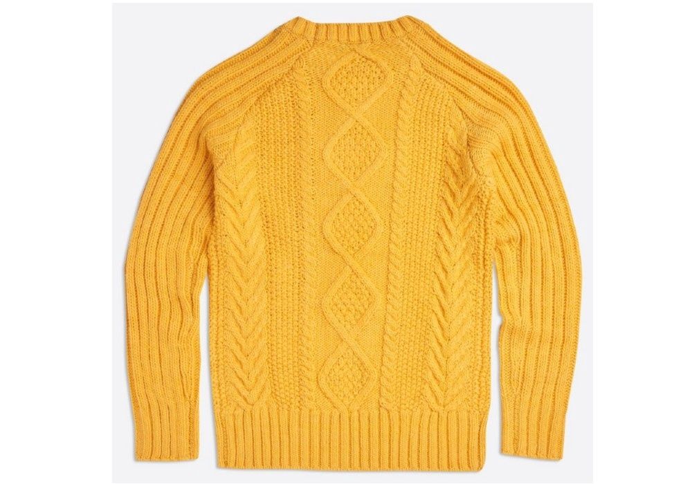 Animal Errie Cable Knit Jumper, Size: 10, Color: Custard