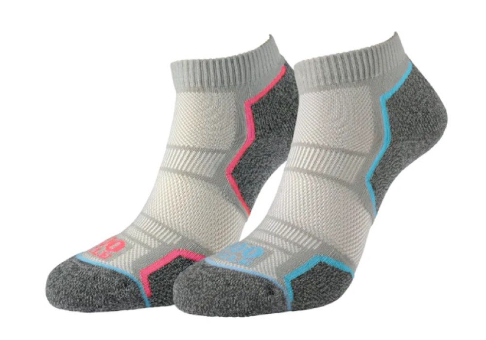 1000 Mile Women&#39;s Run Anklet Sock Twin Pack