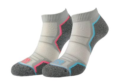1000 Mile Women&#39;s Run Anklet Sock Twin Pack