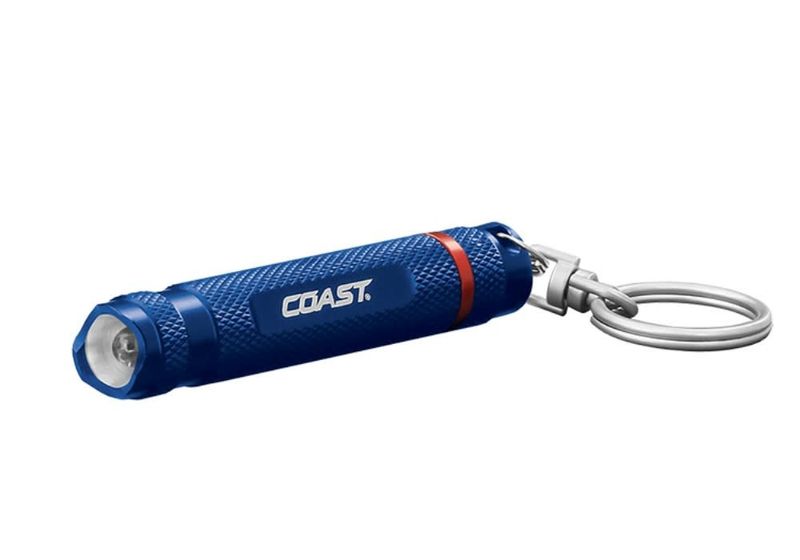 Coast G4 Mini Keychain Torch, Color: Blue