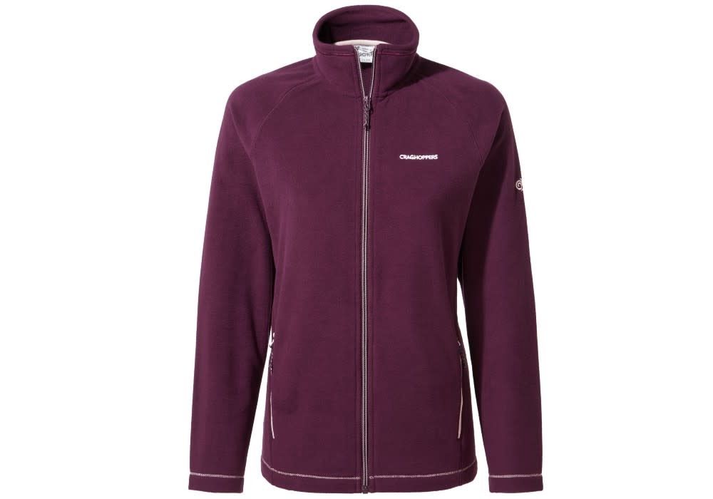 Craghoppers Women&#39;s Miska III Fleece Jacket, Colour: Potent Plum, Size: 18