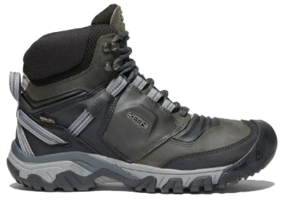 Keen Ridge Flex Mid Waterproof Boot, Colour: Magnet/Black, Size: UK 10/EU 44.5