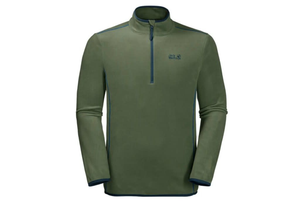 Jack Wolfskin Gecko Fleece, Colour: Cypress Green, Size: L
