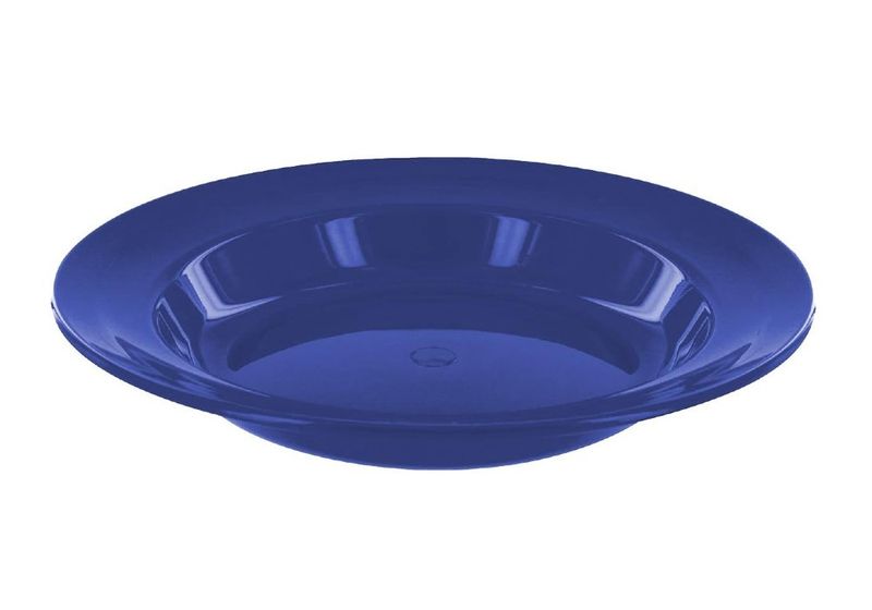 Highlander 22cm Deep Plate Blue