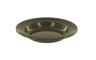 Highlander 22cm Deep Plate Olive