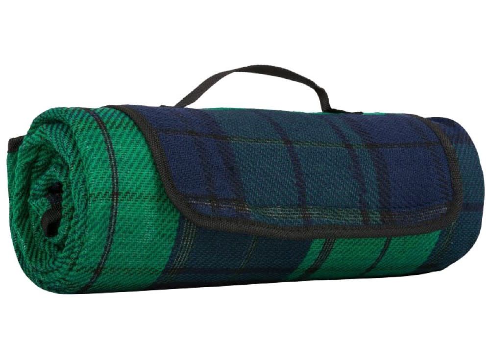 Highlander Picnic Blanket, Color: Midnight Glen