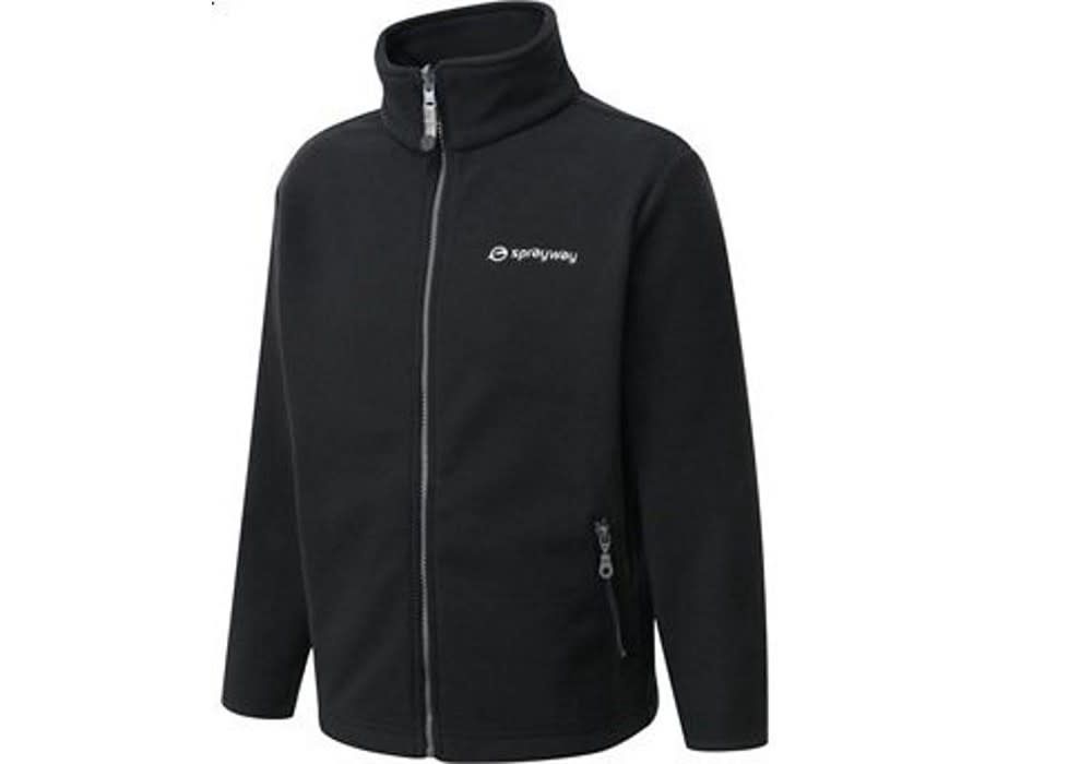 Sprayway Kids Alaska Fleece, Color: Black, Size: 6 Years
