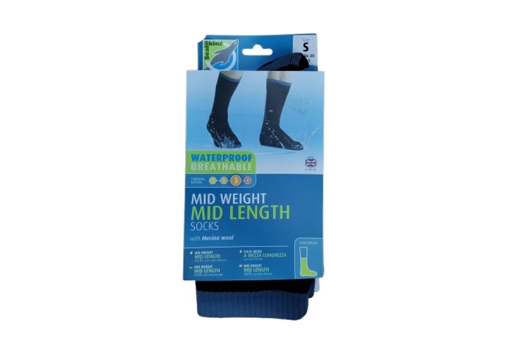 SealSkinz Mid Weight Mid Length Sock