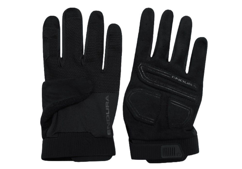 Endura Loop Full Finger Glove, Size: M, Colour: Black