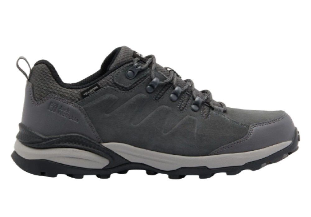 Jack Wolfskin Refugio Texapore Shoe, Colour: Slate, Size: UK 11/EU 45.5