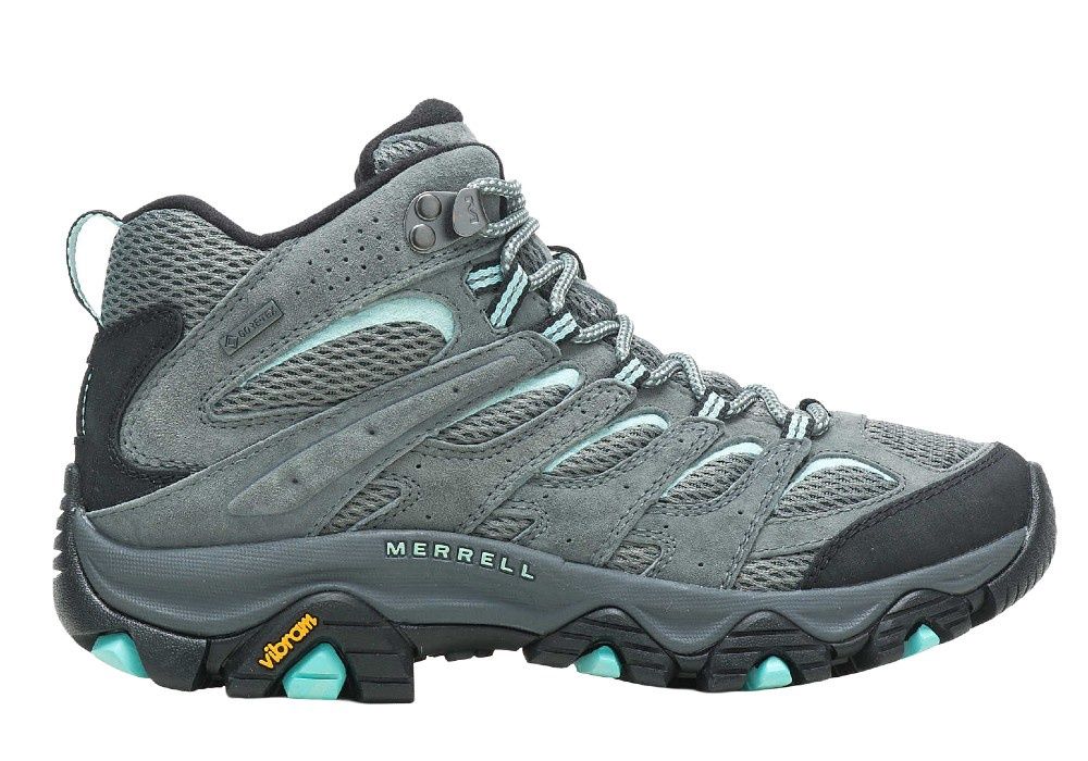 Merrell Women&#39;s Moab 3 Mid GORE-TEX, Colour: Sedona Sage, Size: UK 5/EU 38