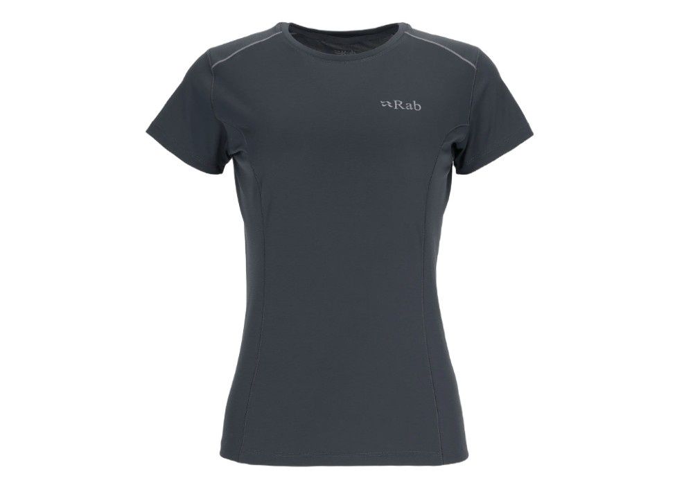 Rab Women&#39;s Force Tee, Size: 10, Colour: Beluga