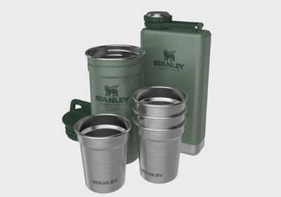 Stanley Adventure Pre-Party Shot Glass + Flask Set