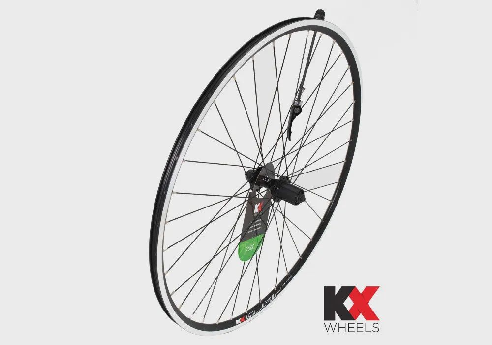 KX Road 700c Double Wall Q/R Rim Cassette Rear Wheel