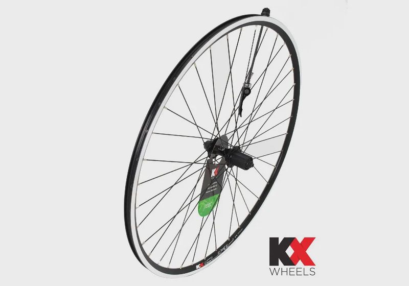 KX Road 700c Double Wall Q/R Rim Cassette Rear Wheel