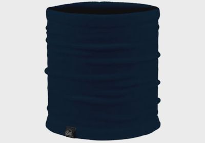 Buff Polar Neck Warmer Solid Dark Navy