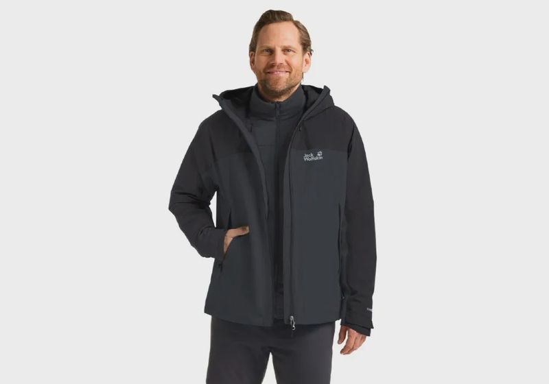 Jack Wolfskin Wild Places 3 in 1 Jacket