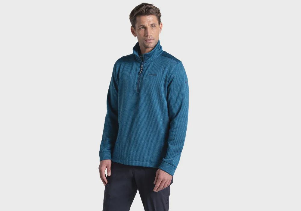 Craghoppers Blake Half-Zip, Colour: Poseidon Blue, Size: S