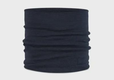 Buff Merino Heavyweight Neck Warmer Solid Night Blue