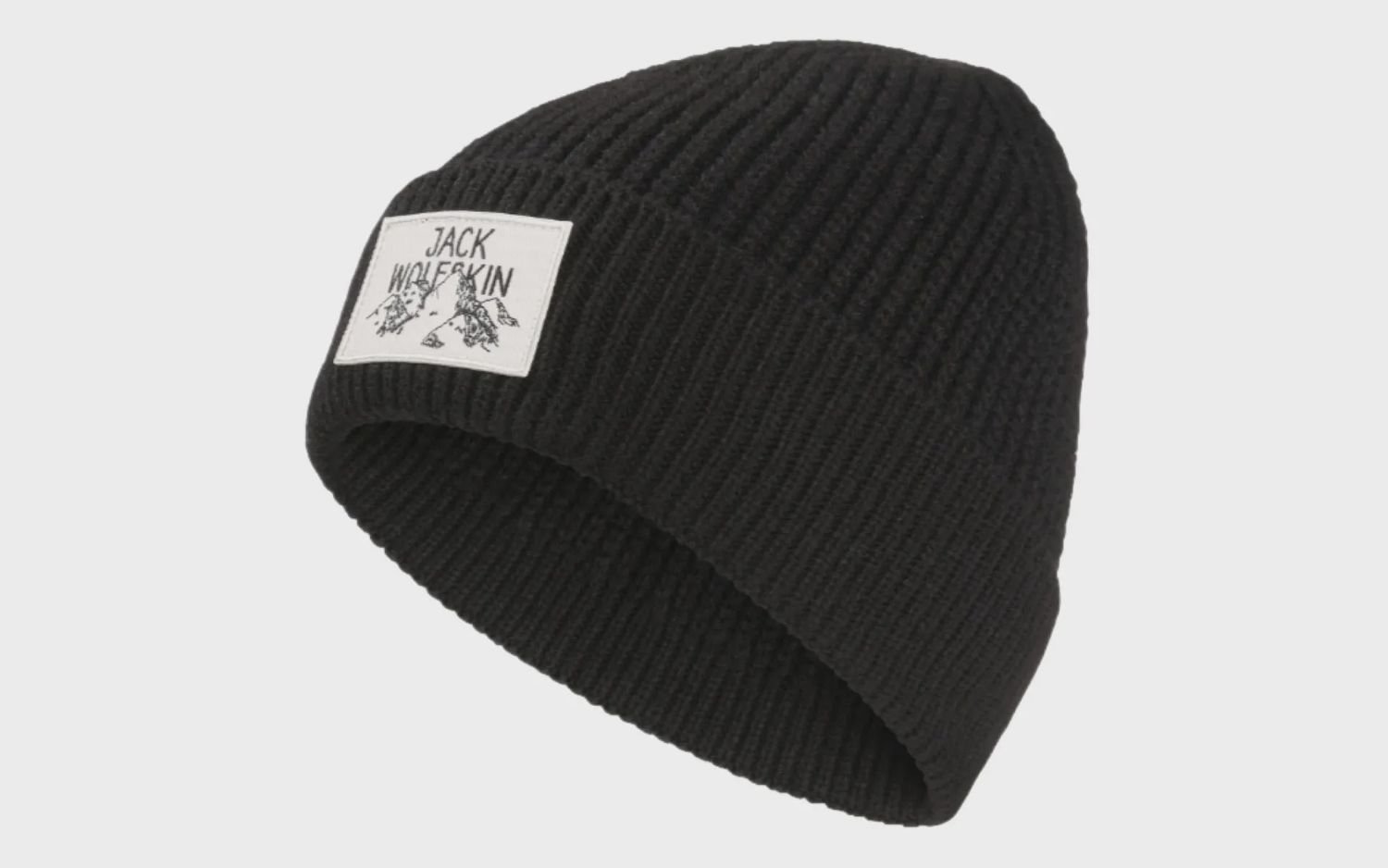Jack Wolfskin Badge Beanie, Colour: Black