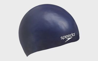 Speedo Plain Junior Moulded Silicone Cap