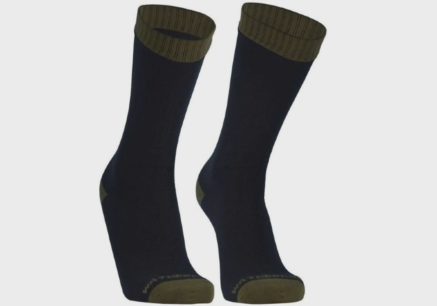 DexShell Thermlite Socks, Colour: Olive Green, Size: L UK 9-11