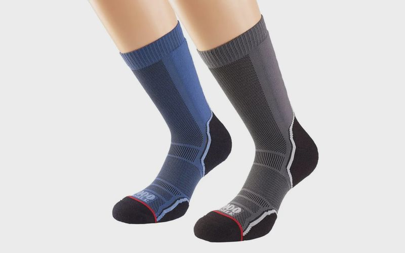 1000 Mile Trek Sock Twin Pack