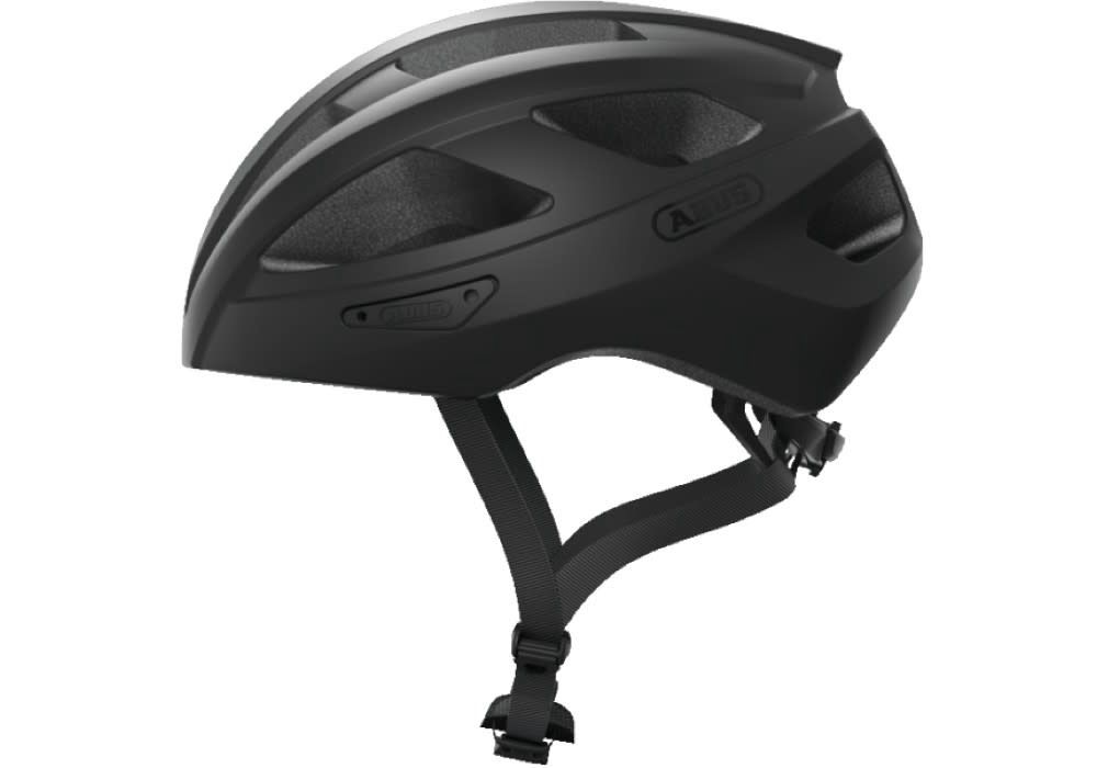 Abus Macator Road Helmet, Colour: Black, Size: M 52-58cm