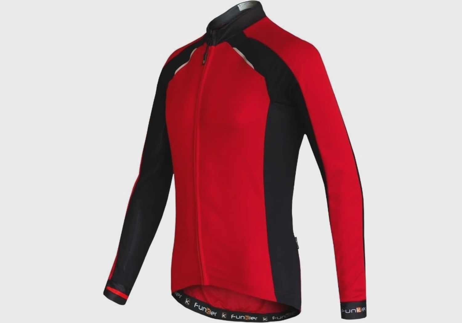 Funkier Talana Active Long Sleeve Thermal Jersey, Colour: Red, Size: XL