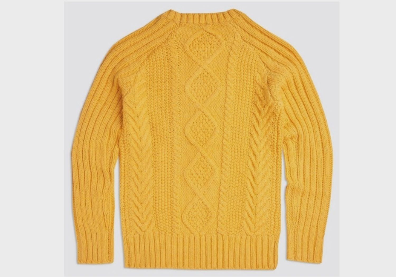 Animal Errie Cable Knit Jumper, Colour: Custard, Size: 10