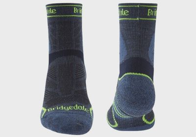 Bridgedale Trail Run Lightweight T2 Merino Sport 3/4 Crew Sock
