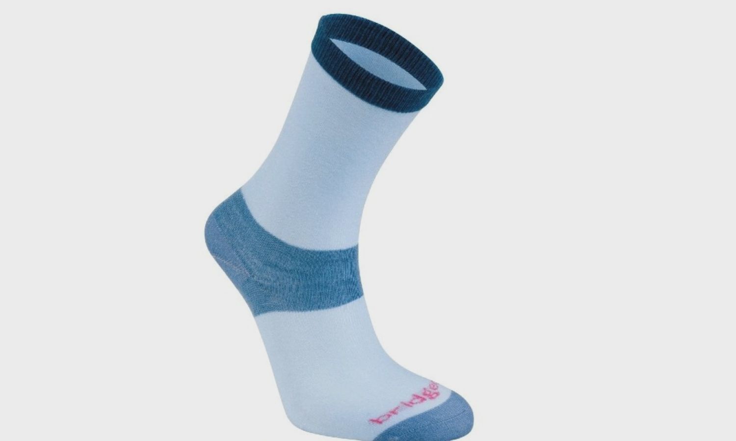 Bridgedale Womens Coolmax Liner Socks 2pk Blue S 3-4.5