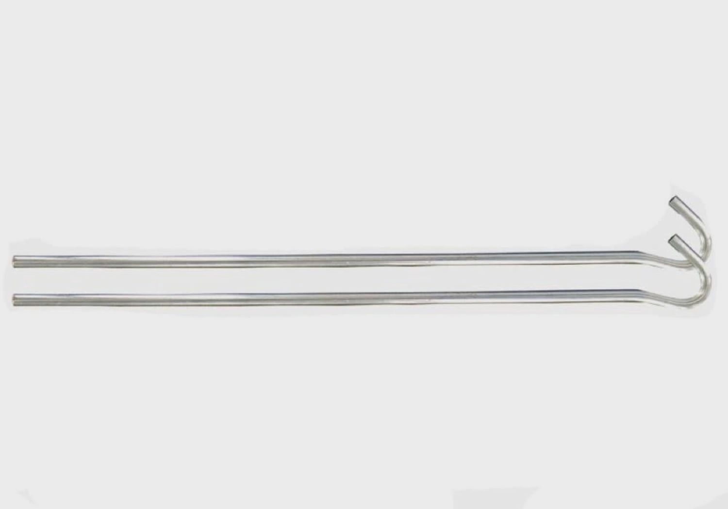 Highlander 24cm/9.5" Hooked Steel Peg (10 Pack)