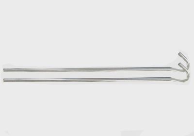 Highlander 24cm/9.5" Hooked Steel Peg (10 Pack)