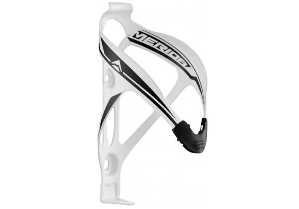 Merida Alloy Bottle Cage, Colour: White &amp; Black