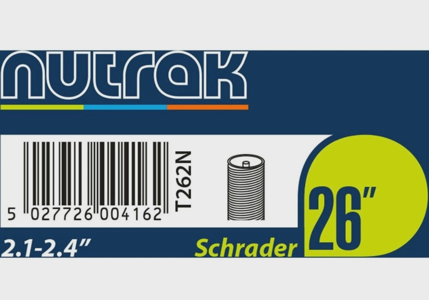 Nutrak Inner Tube 26 x 2.10-2.40 Schrader